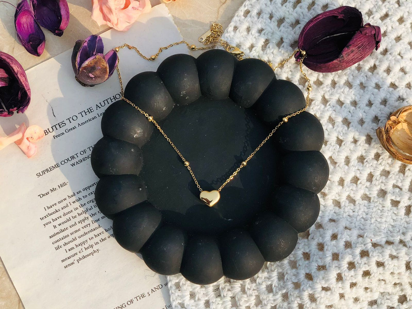 ZEBZAR Amora Heart Necklace