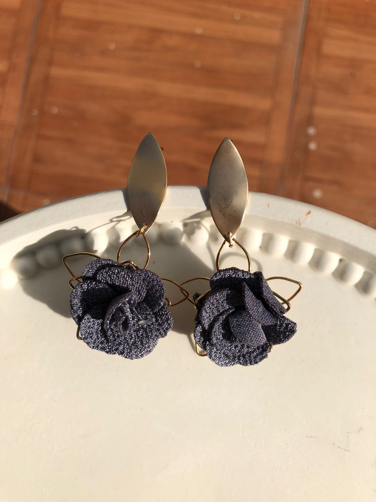 Zebzar Floral Bloom Earrings