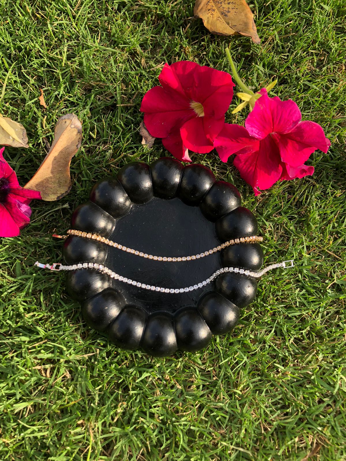 Zebzar Crystal Line Bracelet