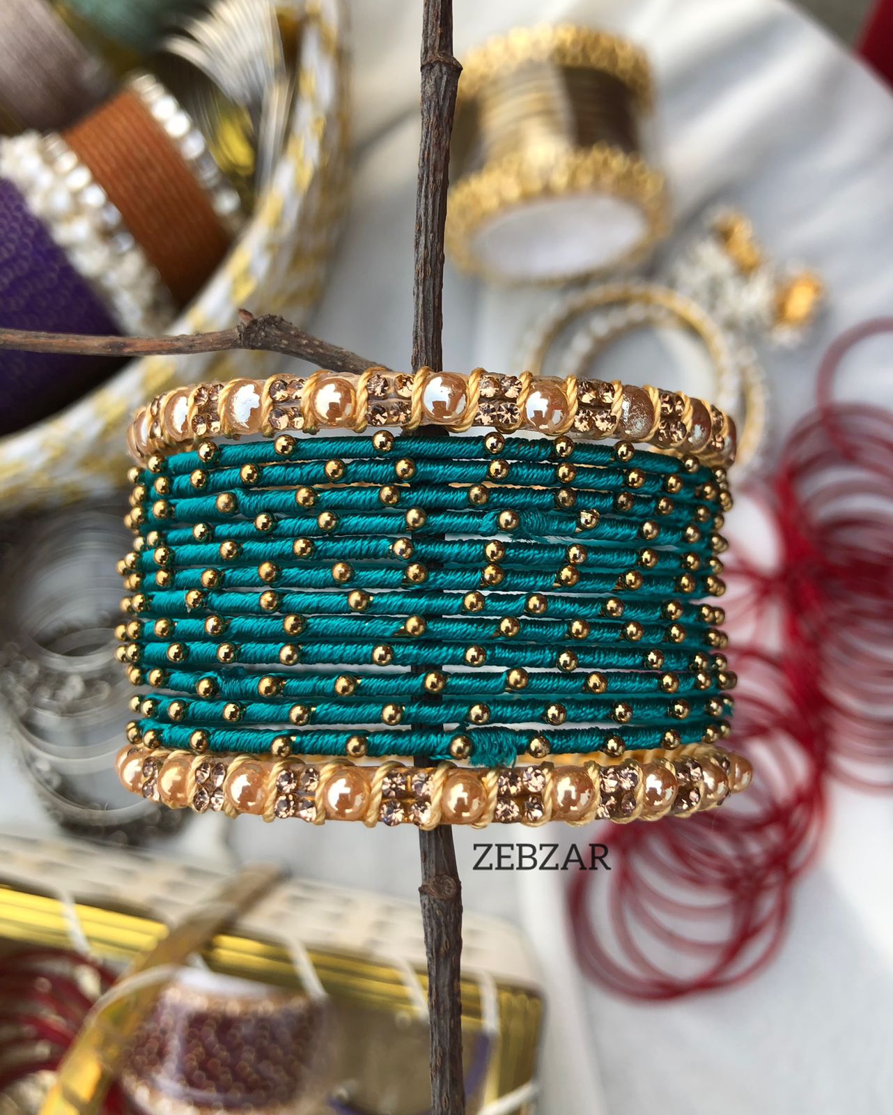Zebzar Signature Craft Bangle Set
