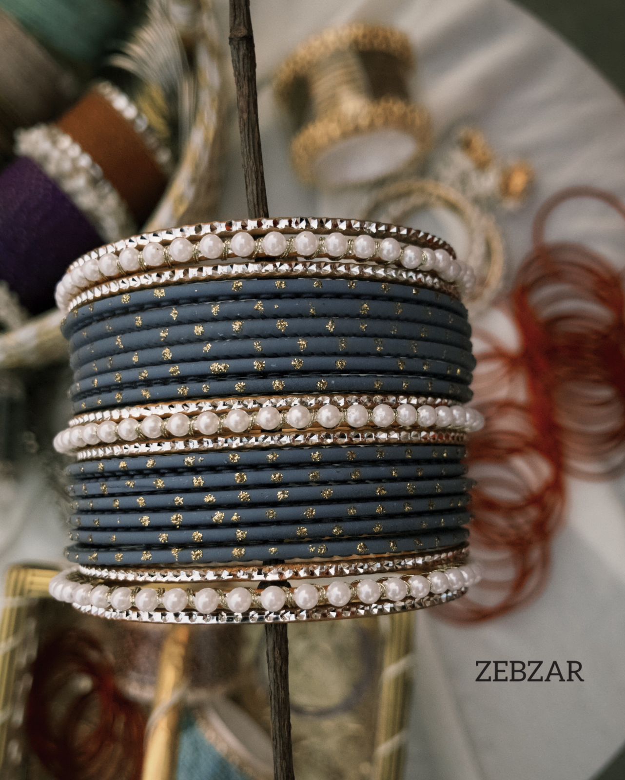 Zebzar Regal Royale Bangle Set