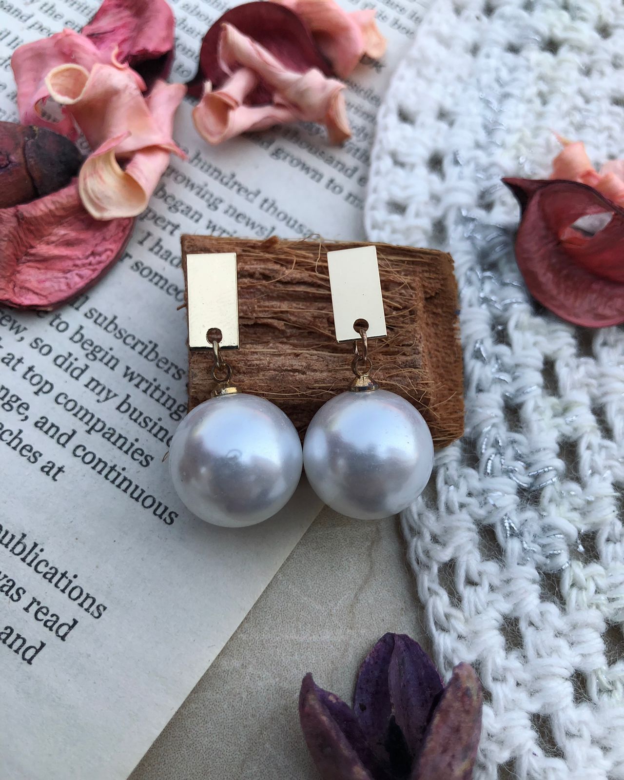 Zebzar Ball Drop Earings