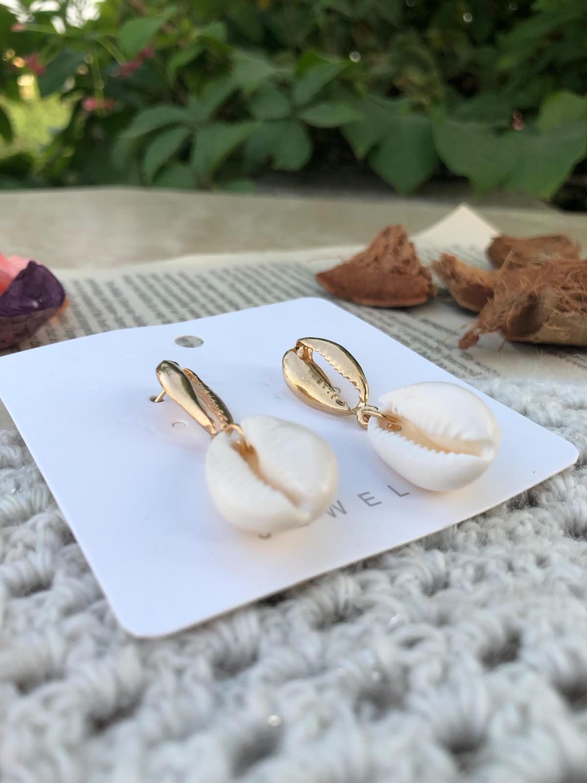 Cowrie Earrings