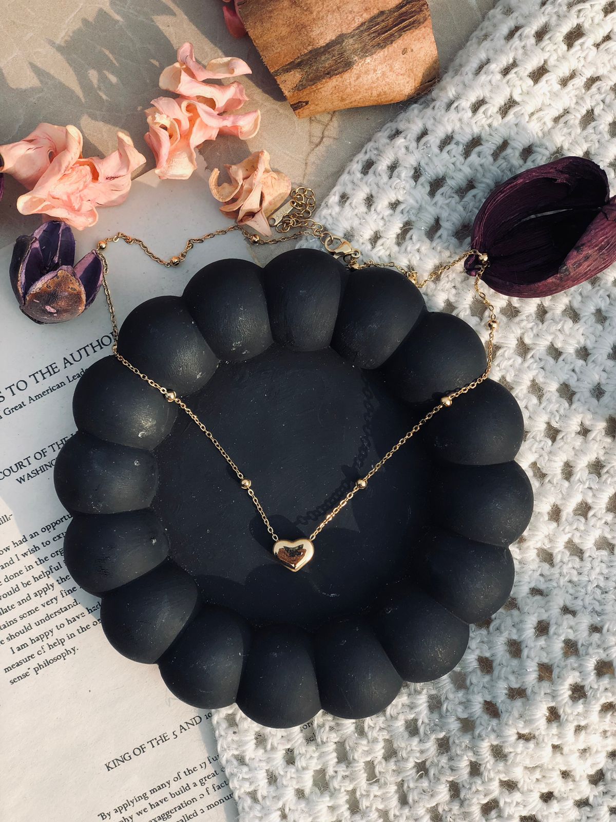 ZEBZAR Amora Heart Necklace