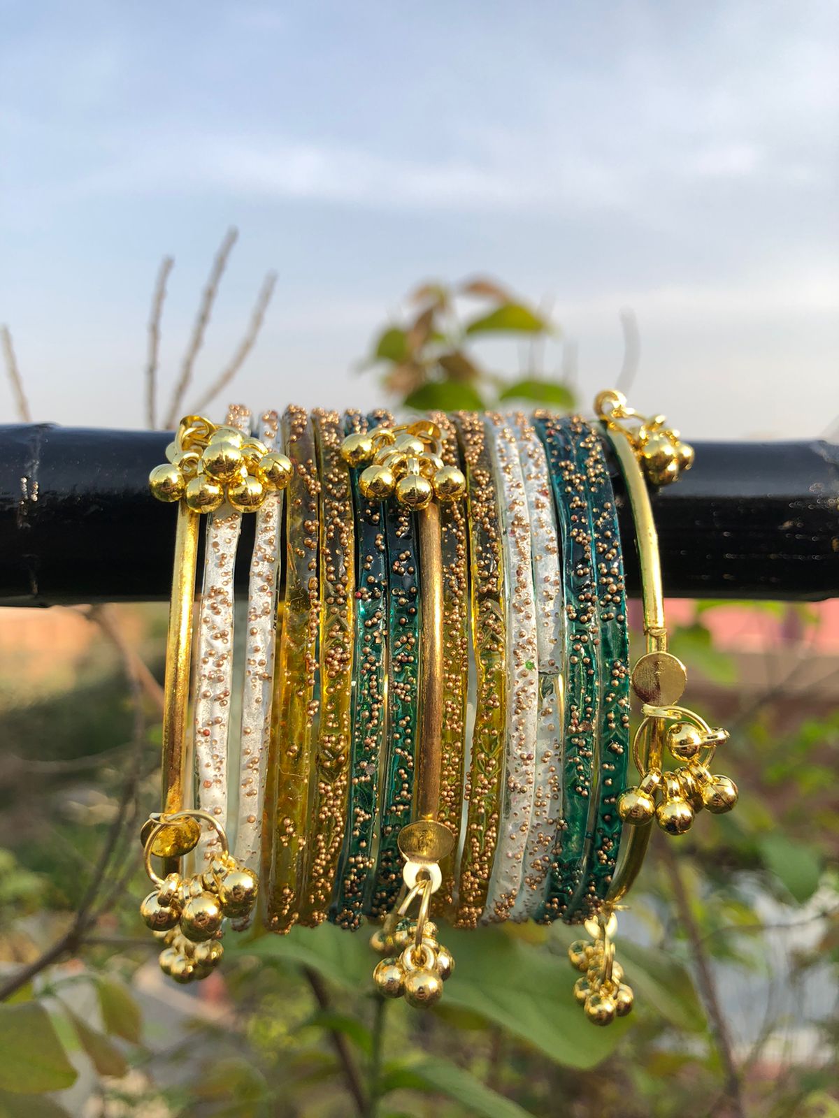 Kashmiri Bangles | Rain Drop