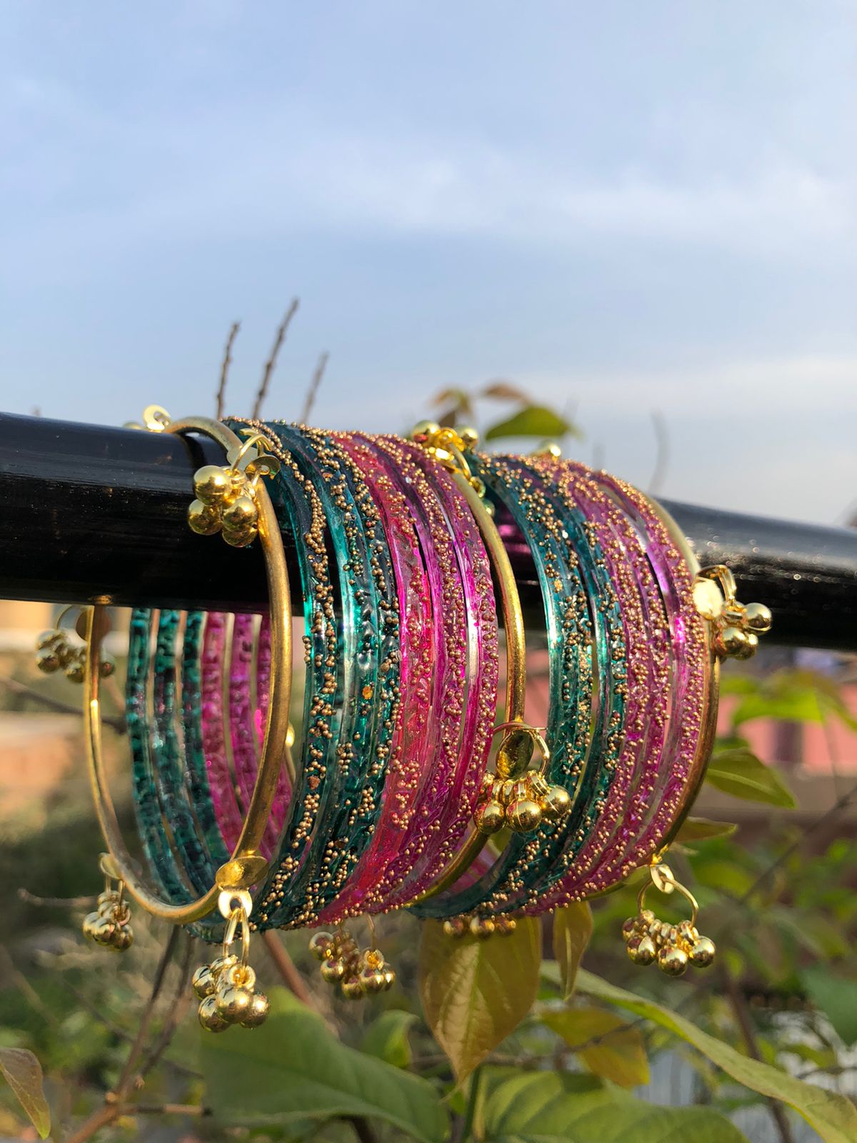 Kashmiri Bangles | Rain Drop