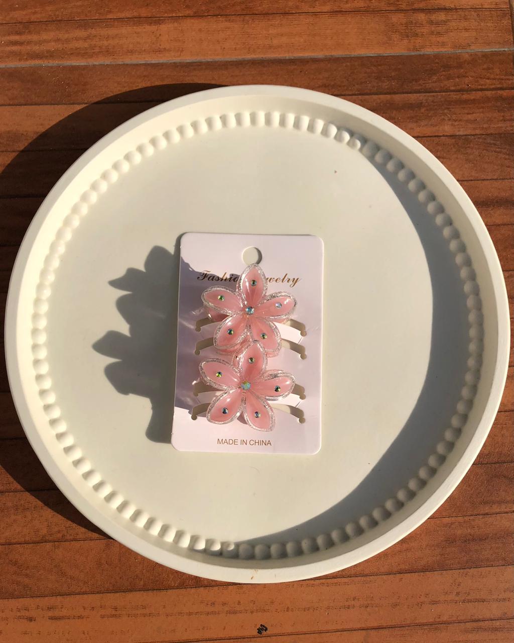 Bloom Sparkle Hair Clips