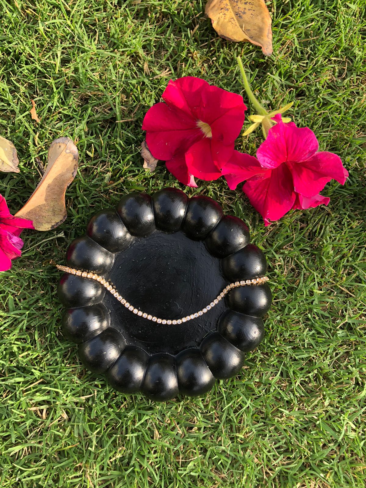 Zebzar Crystal Line Bracelet