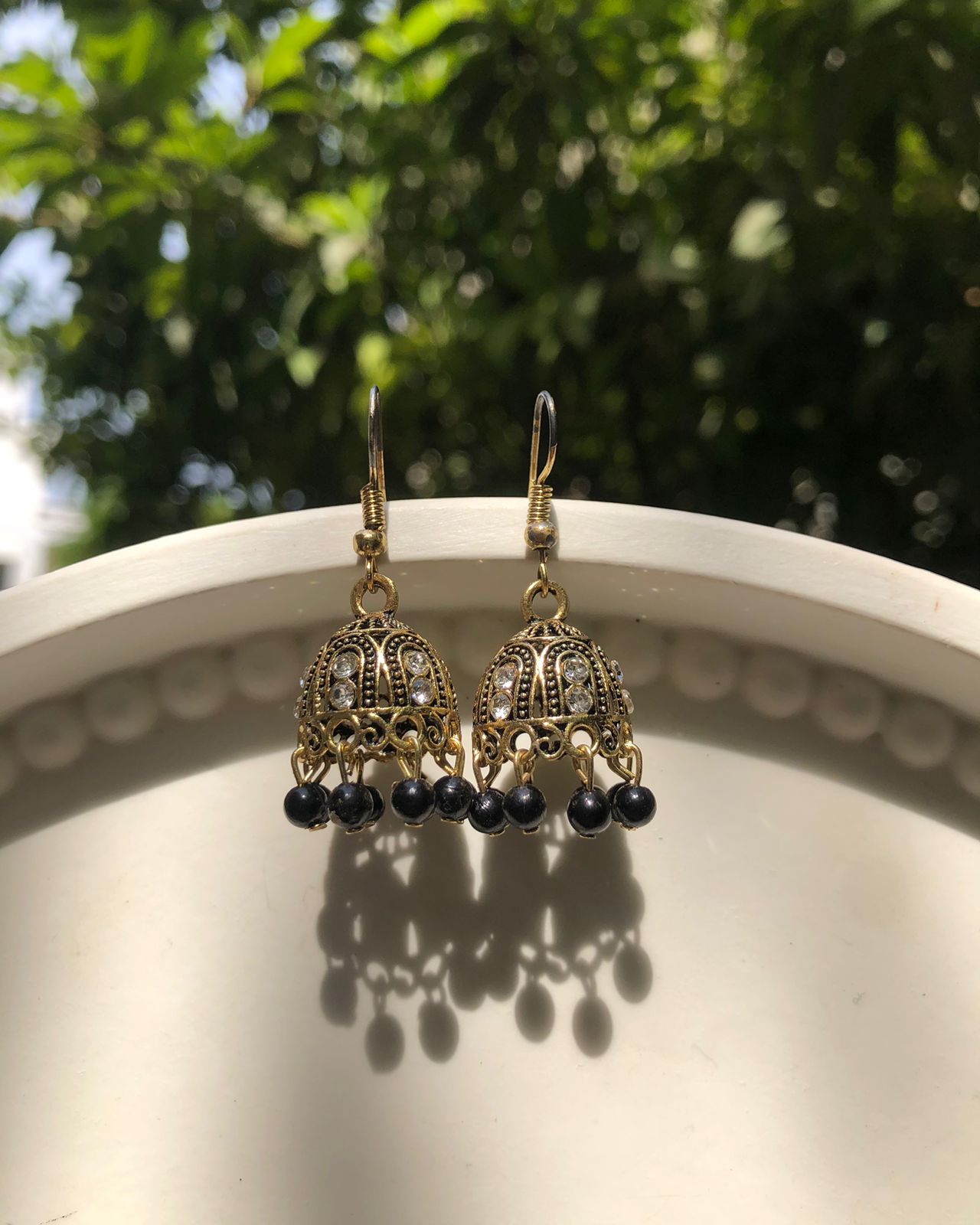 Zebzar Royal Noir Jhumki