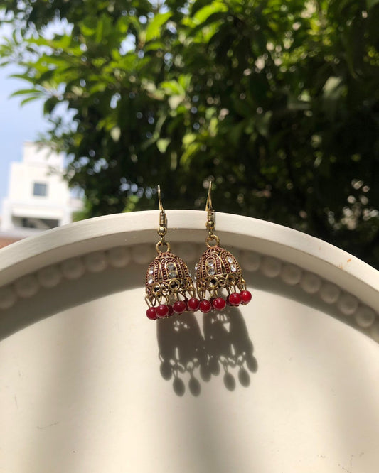 Zebzar Royal Noir Jhumki