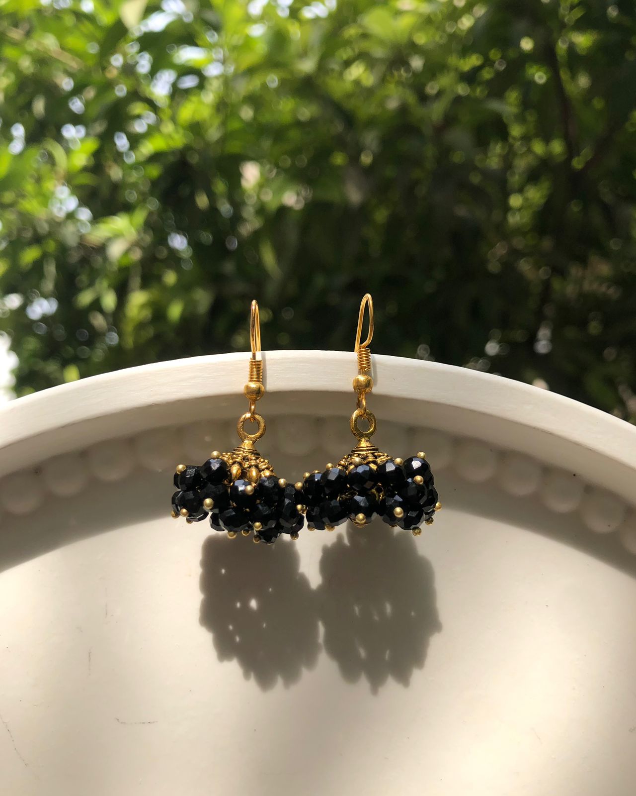 Zebzar Crystal Bloom Jhumki