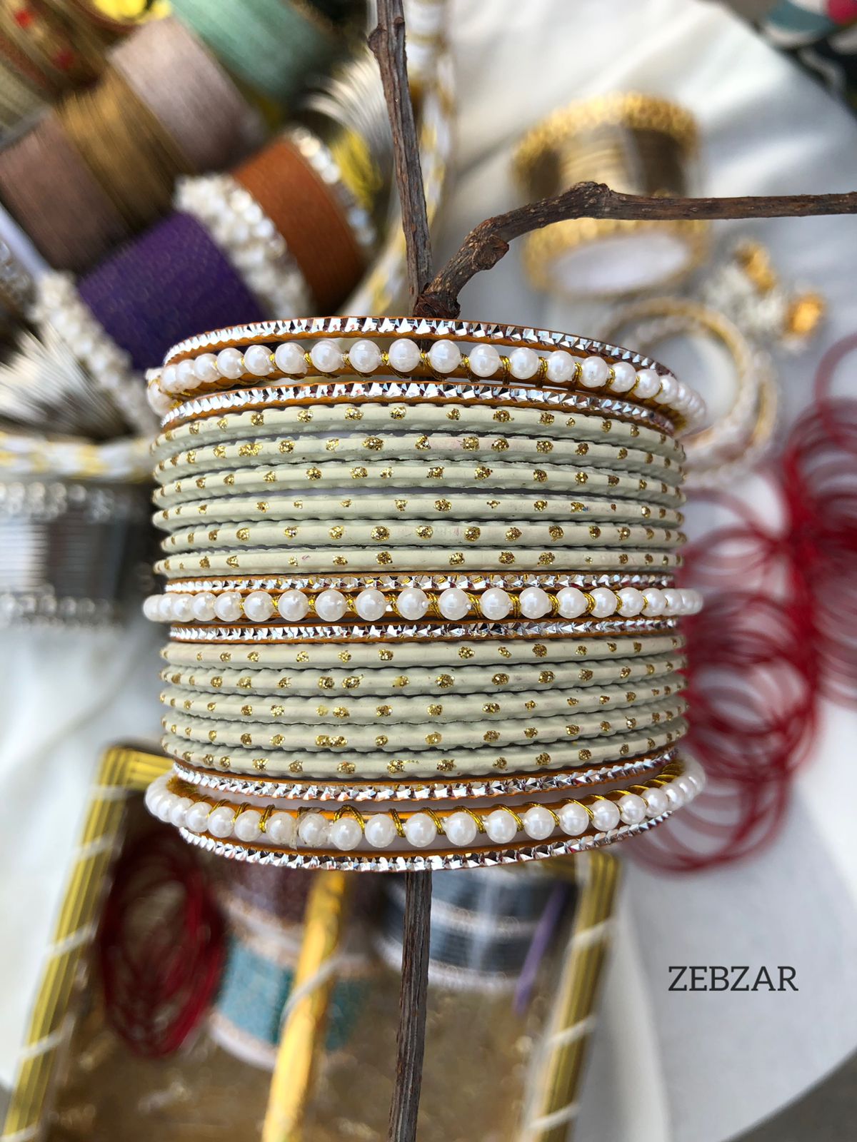 Zebzar Regal Royale Bangle Set