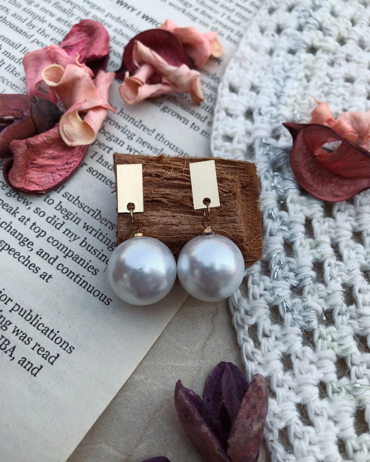 Zebzar Ball Drop Earings