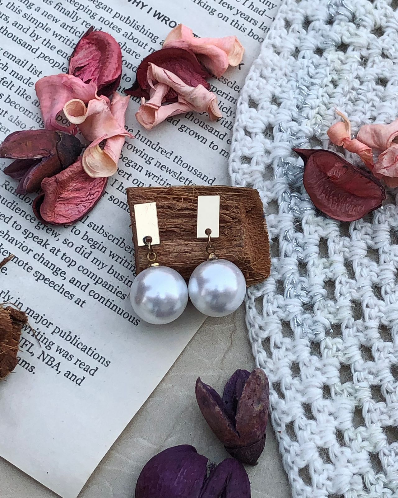 Zebzar Ball Drop Earings