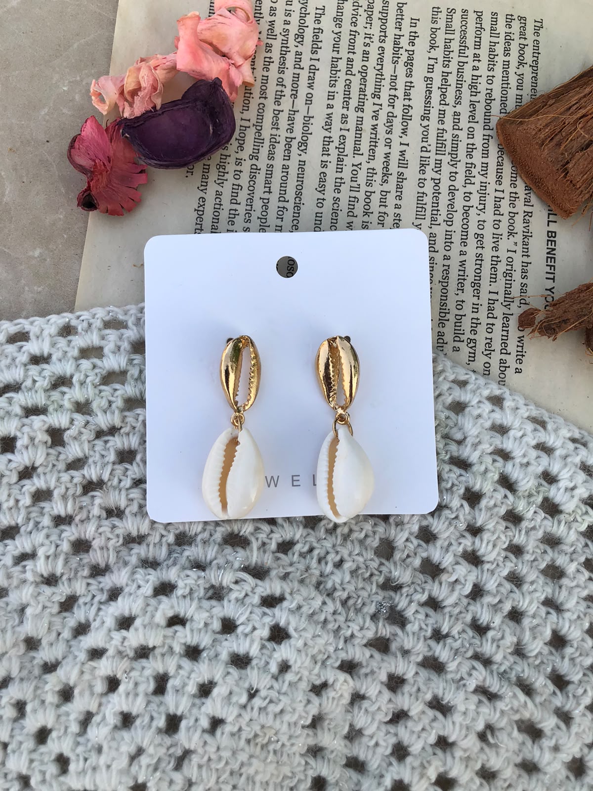 Cowrie Earrings
