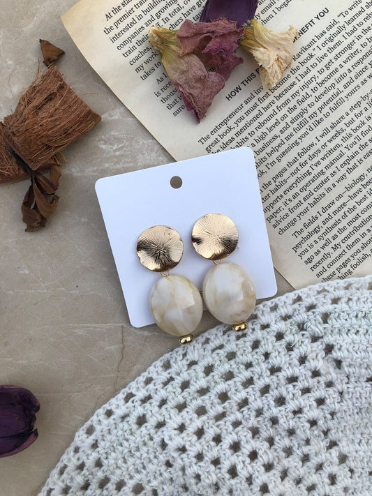 Marbleo Earrings: