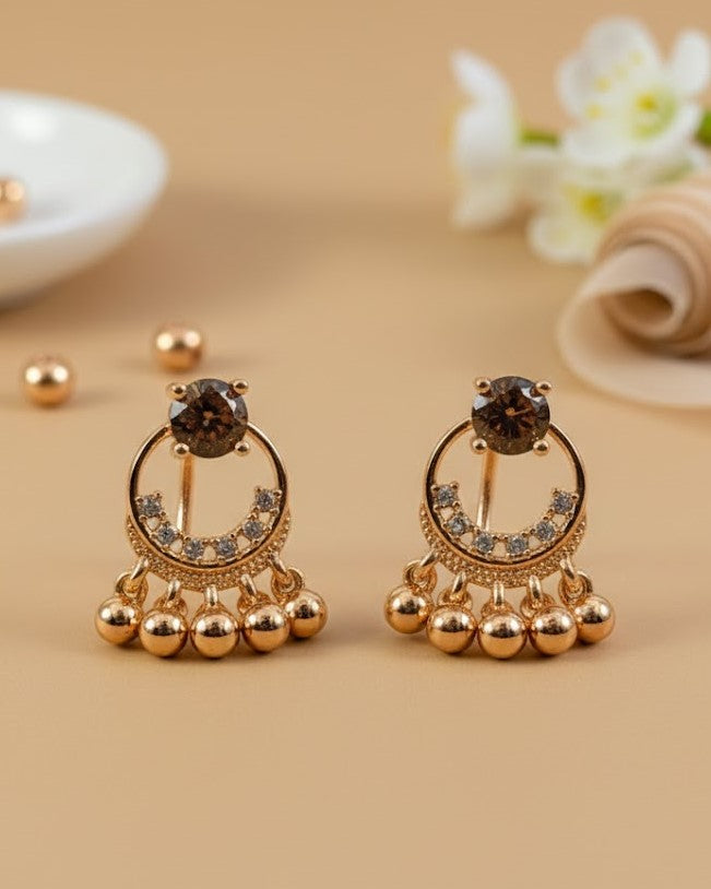 ZEBZAR Royal Noor Jhumka Trio Set